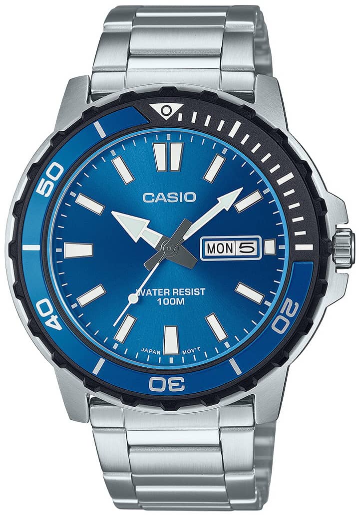 Мъжки часовник Casio - MTD-125D-2A1VDF
