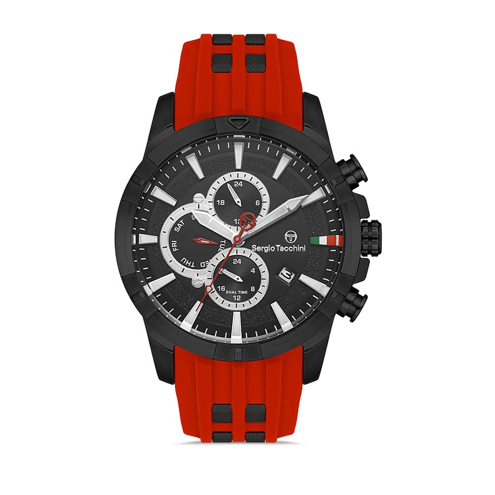 Sergio Tacchini Archivio - Ceas Barbatesc Quartz Rosu ST.1.10226.2