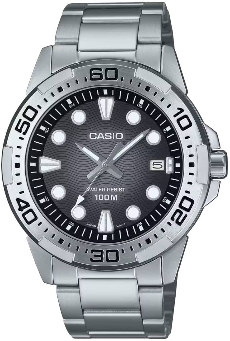 Мъжки аналогов часовник Casio - MTD-140D-1AVDF