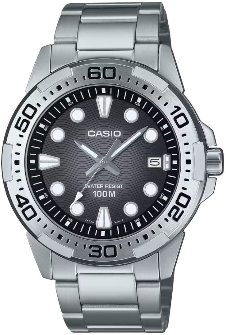 Мъжки аналогов часовник Casio - MTD-140D-1AVDF
