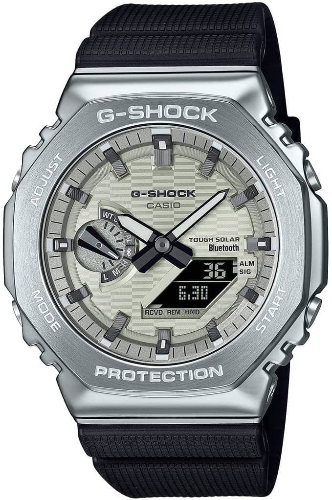 Мъжки часовник Casio G-Shock Bluetooth - GBM-2100A-8BER