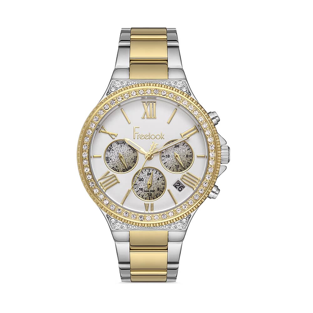 Freelook Belle - Ceas Dama Quartz Auriu FL.1.10289.2