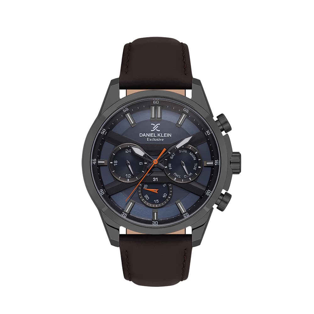 Daniel Klein Exclusive - Ceas Barbatesc Quartz Cafeniu DK.1.13794.2