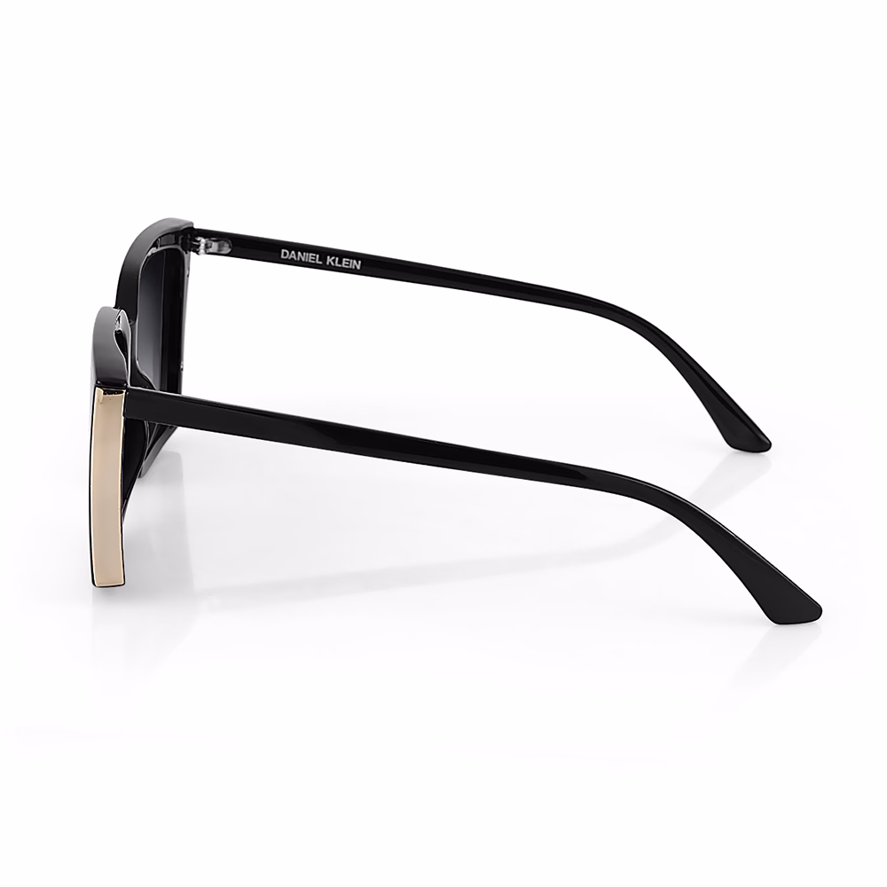 Ochelari de soare Daniel Klein negrii pentru Dama UV400 DK4312-1
