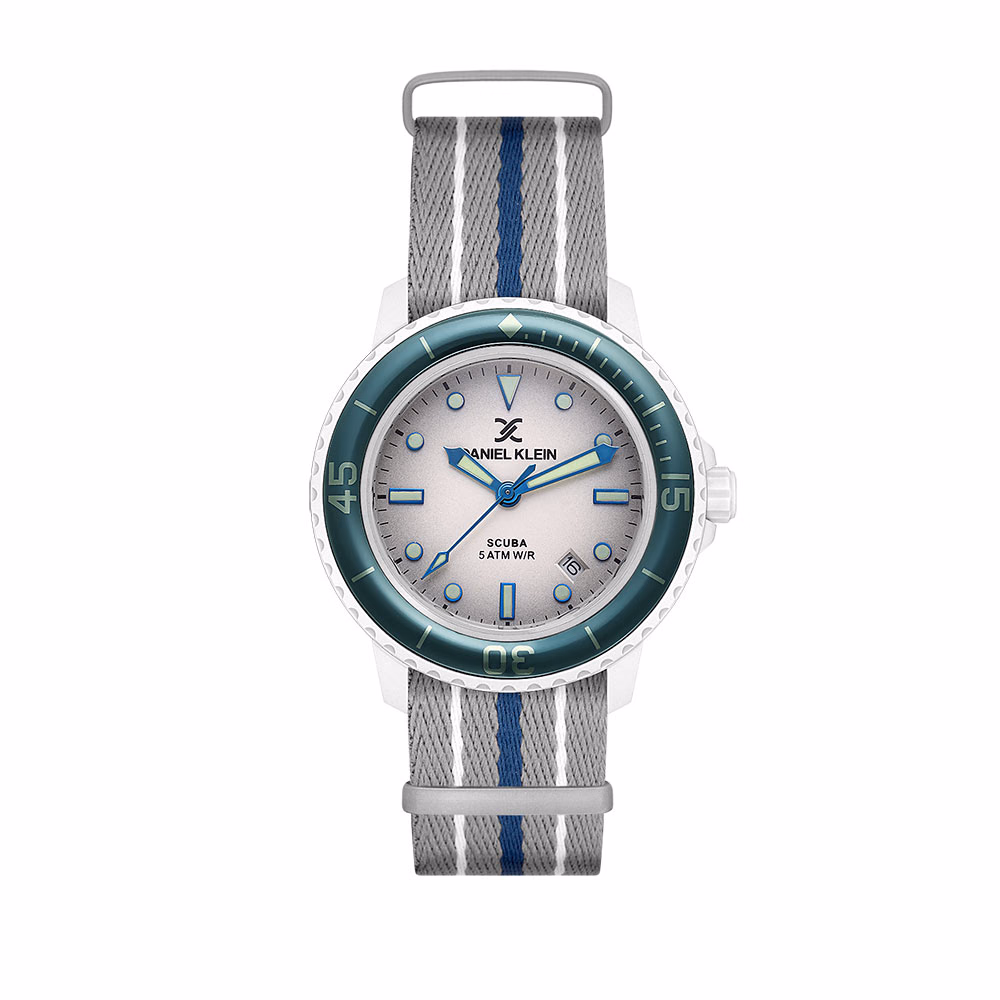 Daniel Klein Bioceramic - Ceas Barbatesc Quartz Gri DK.4.19730.1