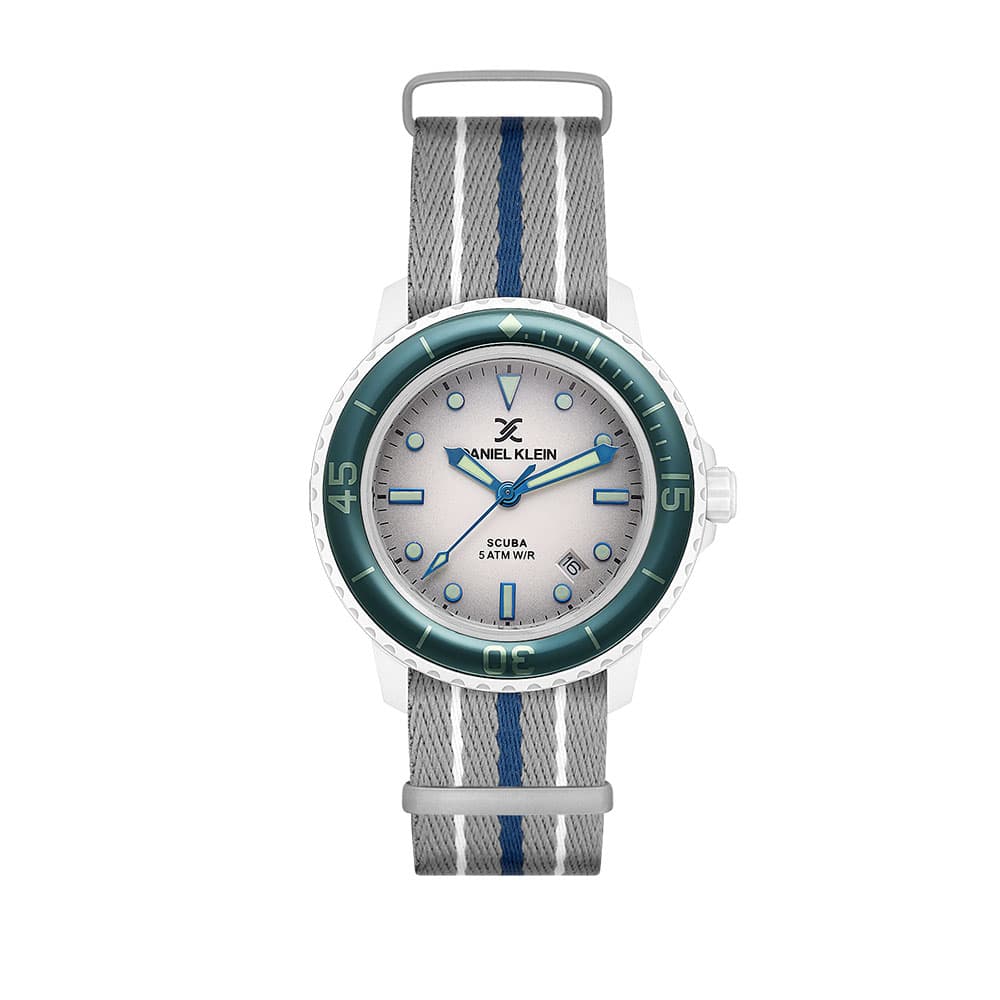 Daniel Klein Bioceramic - Ceas Barbatesc Quartz Gri DK.4.19730.1