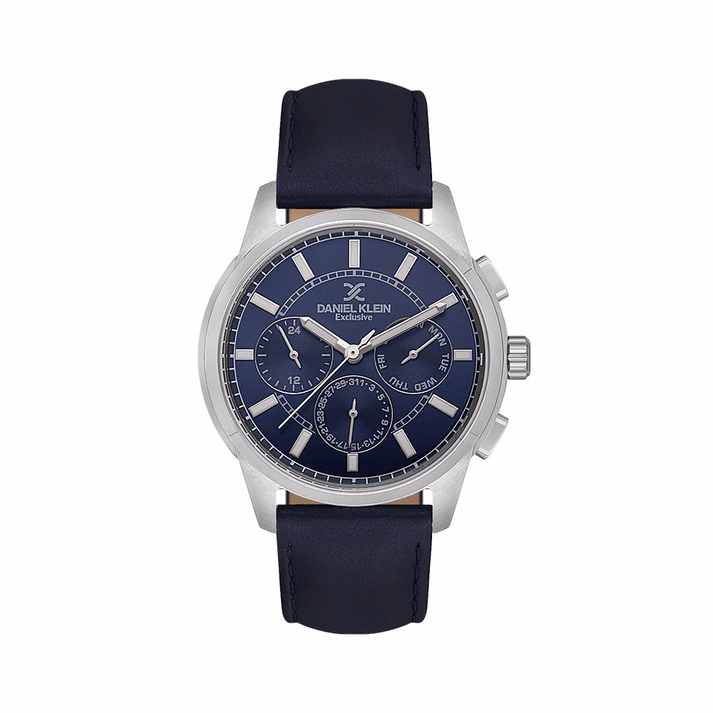 Daniel Klein Exclusive - Ceas Barbatesc Quartz Bleumarin DK.1.14209.3