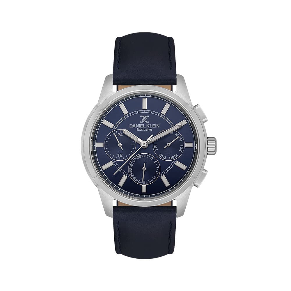 Daniel Klein Exclusive - Ceas Barbatesc Quartz Bleumarin DK.1.14209.3