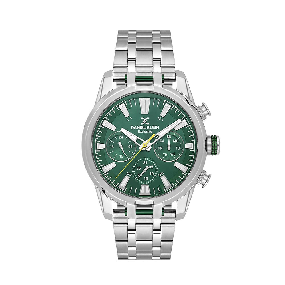 Daniel Klein Exclusive - Ceas Barbatesc Quartz Argintiu DK.1.13802.2