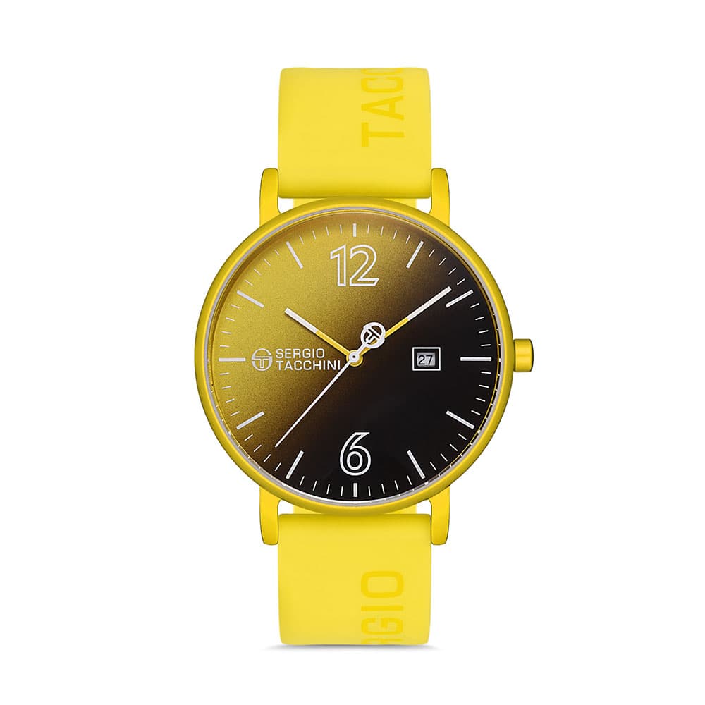 Sergio Tacchini Streamline - Ceas Barbatesc Quartz Galben ST.1.10116.3