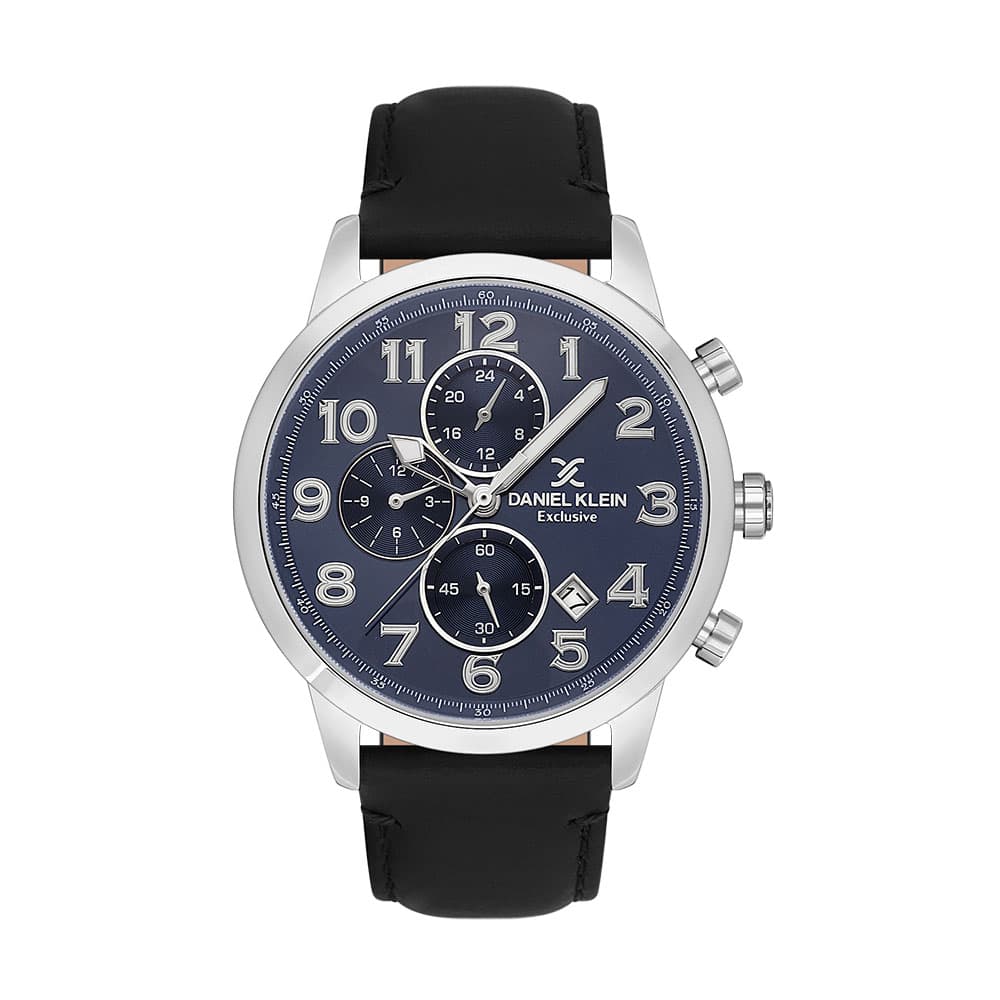 Daniel Klein Exclusive - Ceas Barbatesc Quartz Negru DK.1.13833.2