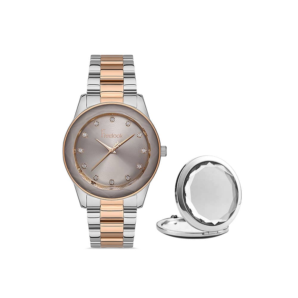 Freelook Belle - Ceas Dama Quartz Auriu Rose FL.1.10340.5