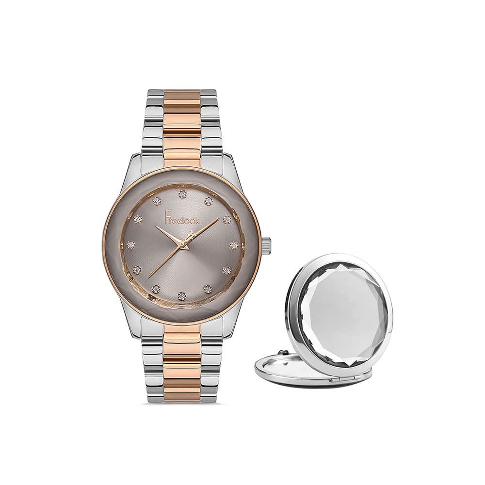 Freelook Belle - Ceas Dama Quartz Auriu Rose FL.1.10340.5