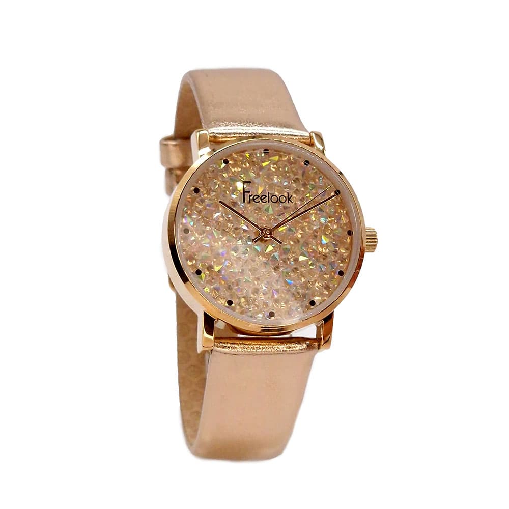 Freelook Lumiere - Ceas Dama Quartz Auriu Rose FL.2.10159.3