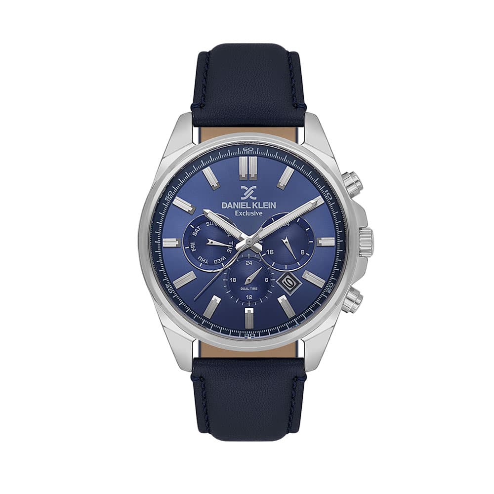 Daniel Klein Exclusive - Ceas Barbatesc Quartz Bleumarin DK.6.14262-3