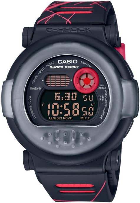 Мъжки часовник Casio G-Shock Carbon Core Guard Bluetooth - G-B001MVA-1ER
