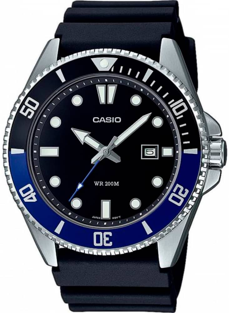 Мъжки аналогов часовник Casio Diving - MDV-107-1A2VEF