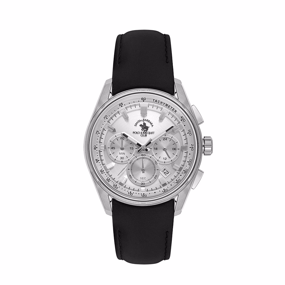 Santa Barbara Polo Legend - Ceas Barbatesc Quartz Negru SB.1.10635.1