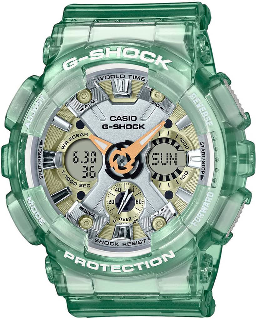 Дамски часовник Casio G-Shock - GMA-S120GS-3AER