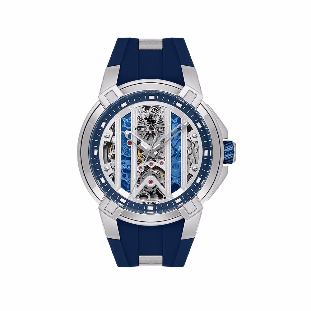 Santa Barbara Polo Luxury - Ceas Barbatesc Automatic Albastru SB.1.10605.2
