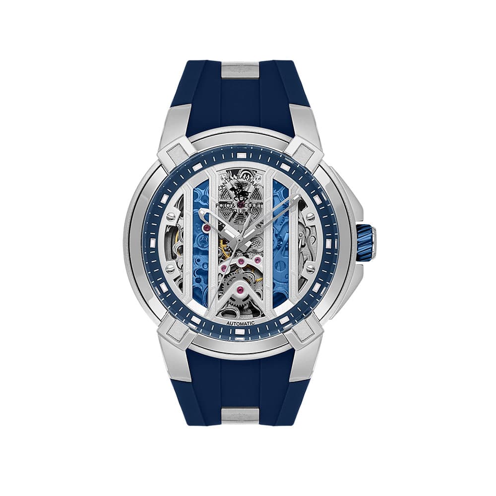 Santa Barbara Polo Luxury - Ceas Barbatesc Automatic Albastru SB.1.10605.2