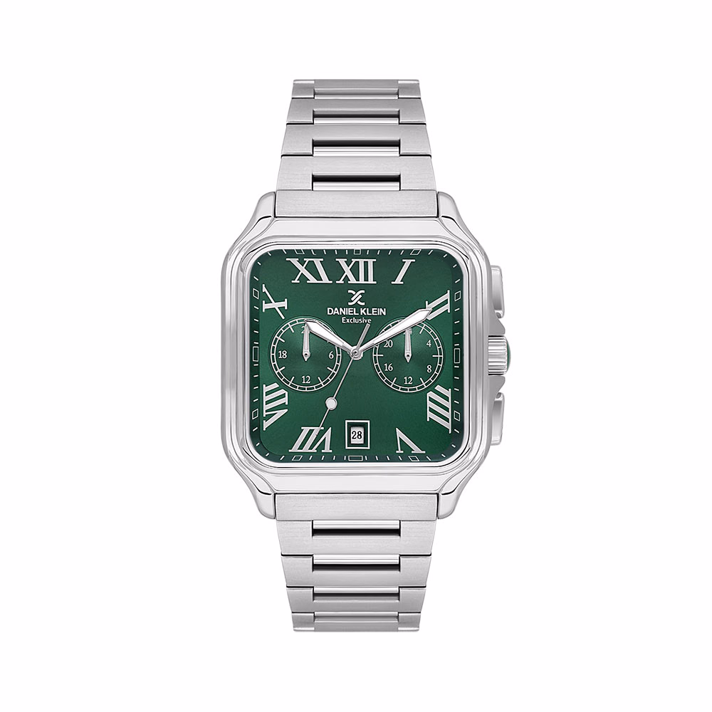 Daniel Klein Exclusive - Ceas Barbatesc Quartz Argintiu DK.1.14041.4