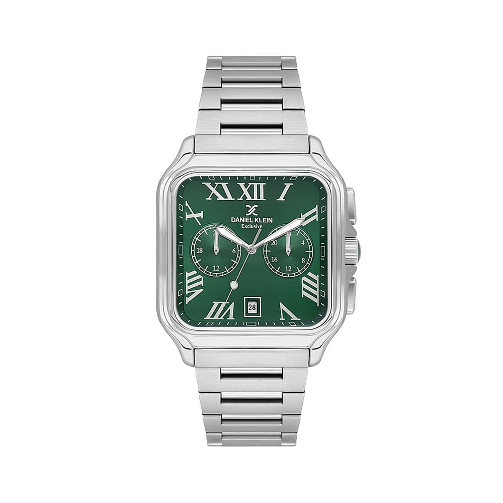 Daniel Klein Exclusive - Ceas Barbatesc Quartz Argintiu DK.1.14041.4
