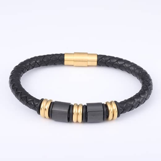 Bratara Inox Neagra Thia Jewelry S. Steel Barbati