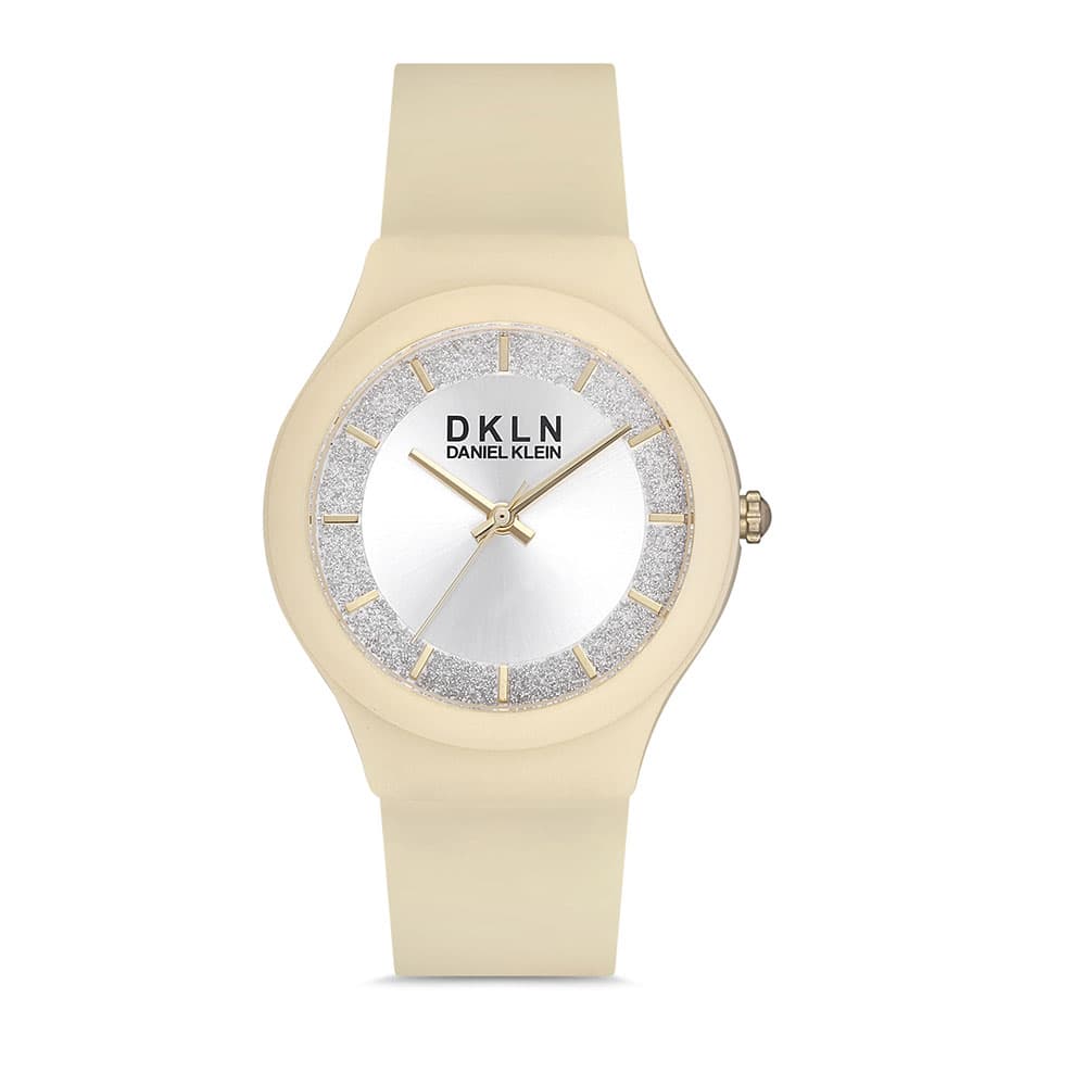 Daniel Klein Dkln - Ceas Dama Quartz Bej DK.1.12713.2