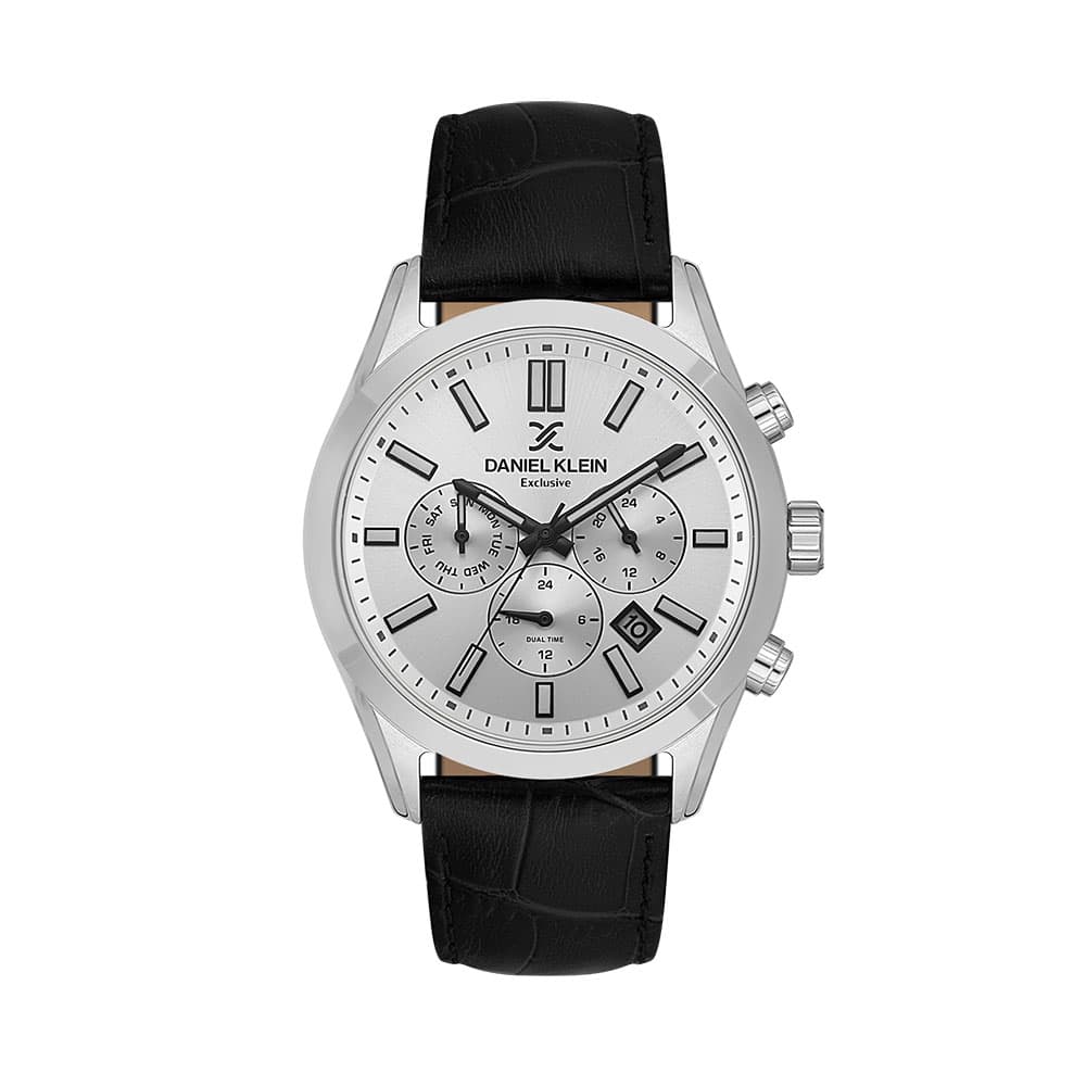 Daniel Klein Exclusive - Ceas Barbatesc Quartz Negru DK.1.14212.1