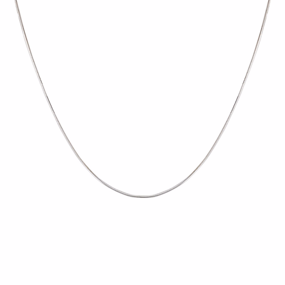 Lant argint simplu 50 cm Lia