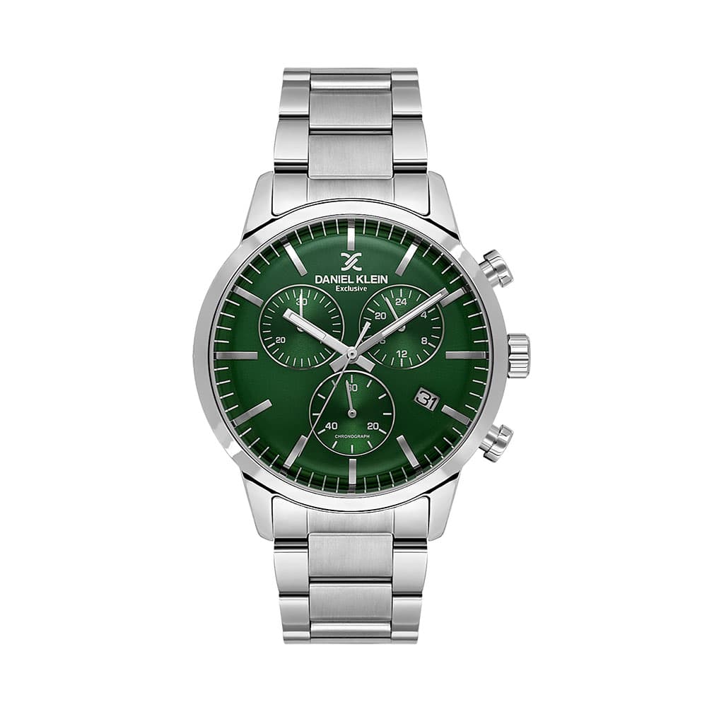 Daniel Klein Exclusive - Ceas Barbatesc Quartz Argintiu DK.1.14238-3