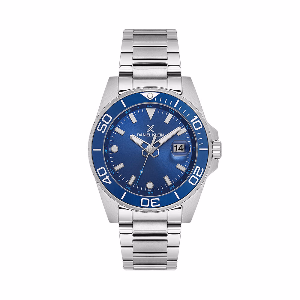Daniel Klein Premium - Ceas Barbatesc Quartz Argintiu DK.1.13990.2