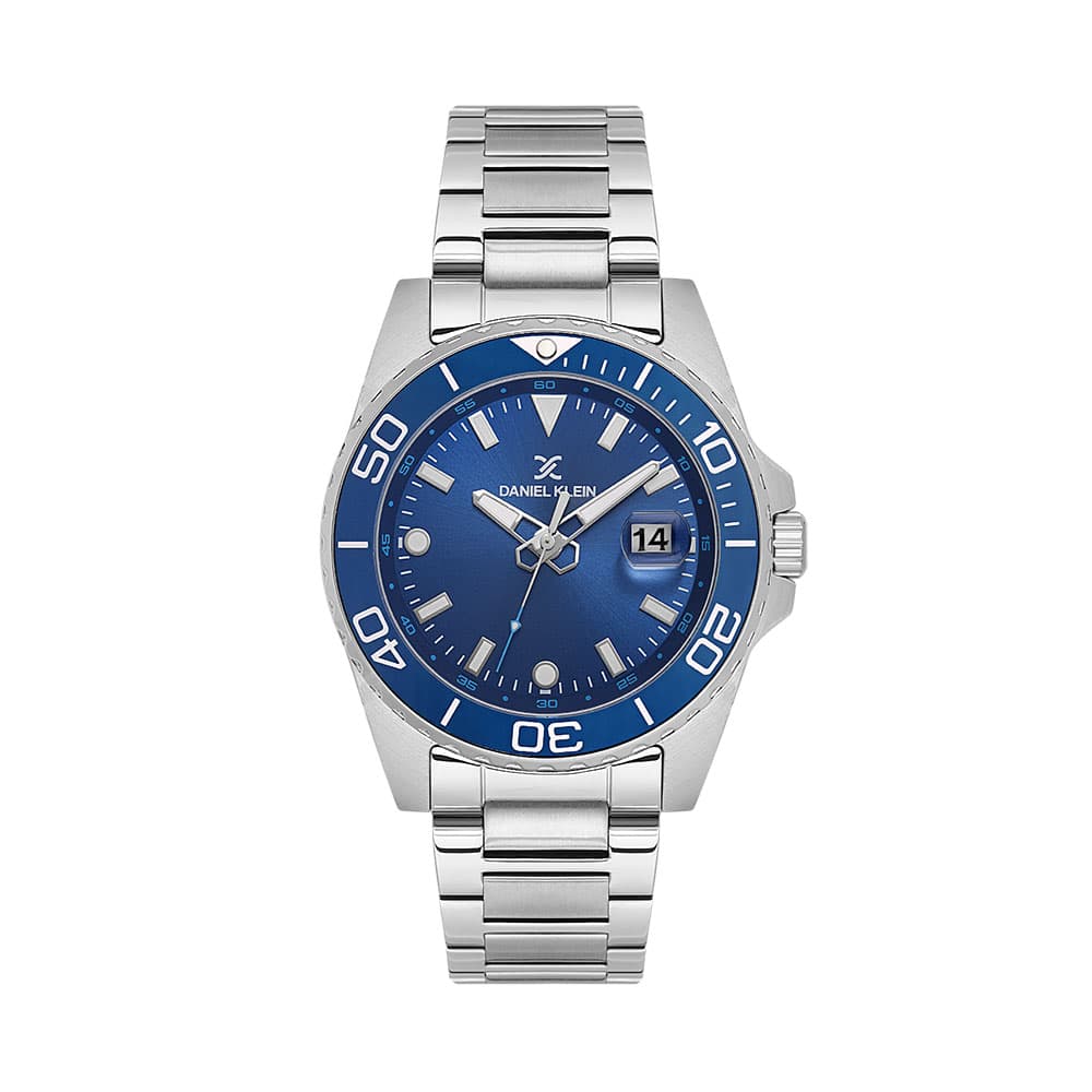 Daniel Klein Premium - Ceas Barbatesc Quartz Argintiu DK.1.13990.2