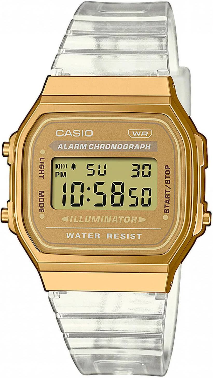 Унисекс дигитален часовник Casio Vintage - A168XESG-9AEF
