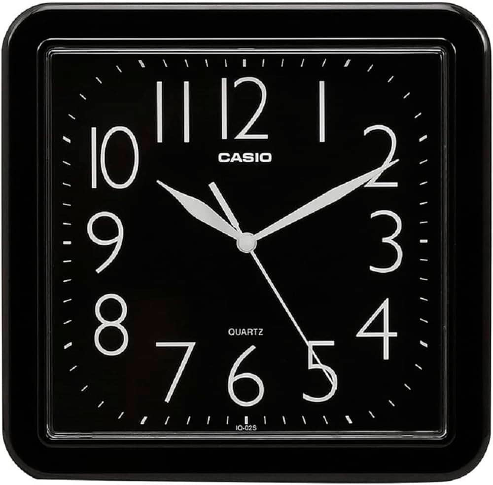 Стенен часовник Casio - IQ-06-1DF