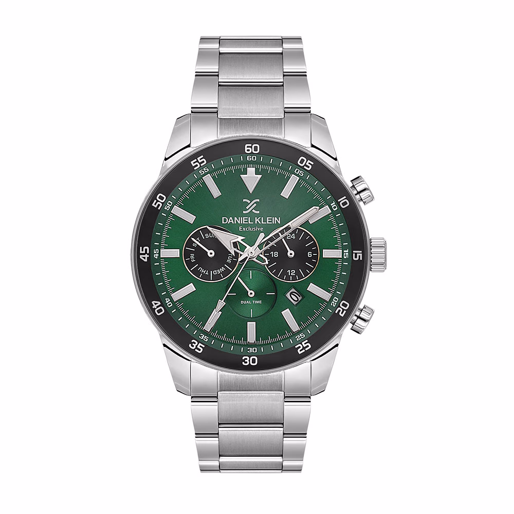 Daniel Klein Exclusive - Ceas Barbatesc Quartz Argintiu DK.1.14256-3
