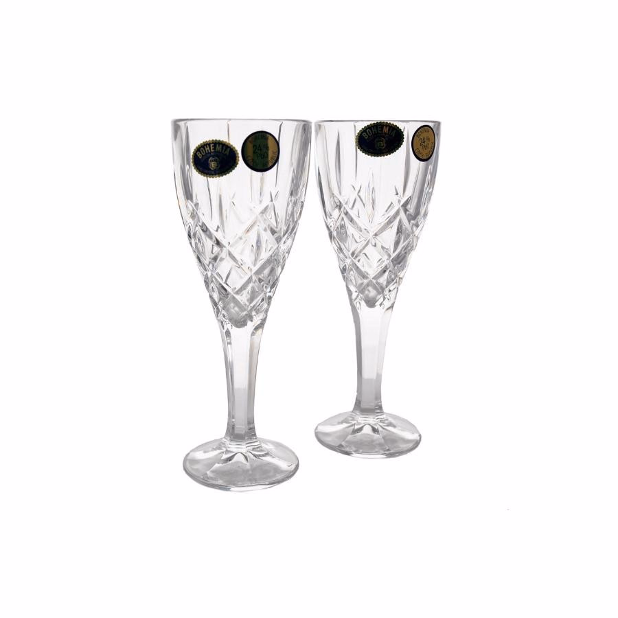 SHEFFIELD Set 6 pahare cristal Bohemia lichior 50 ml