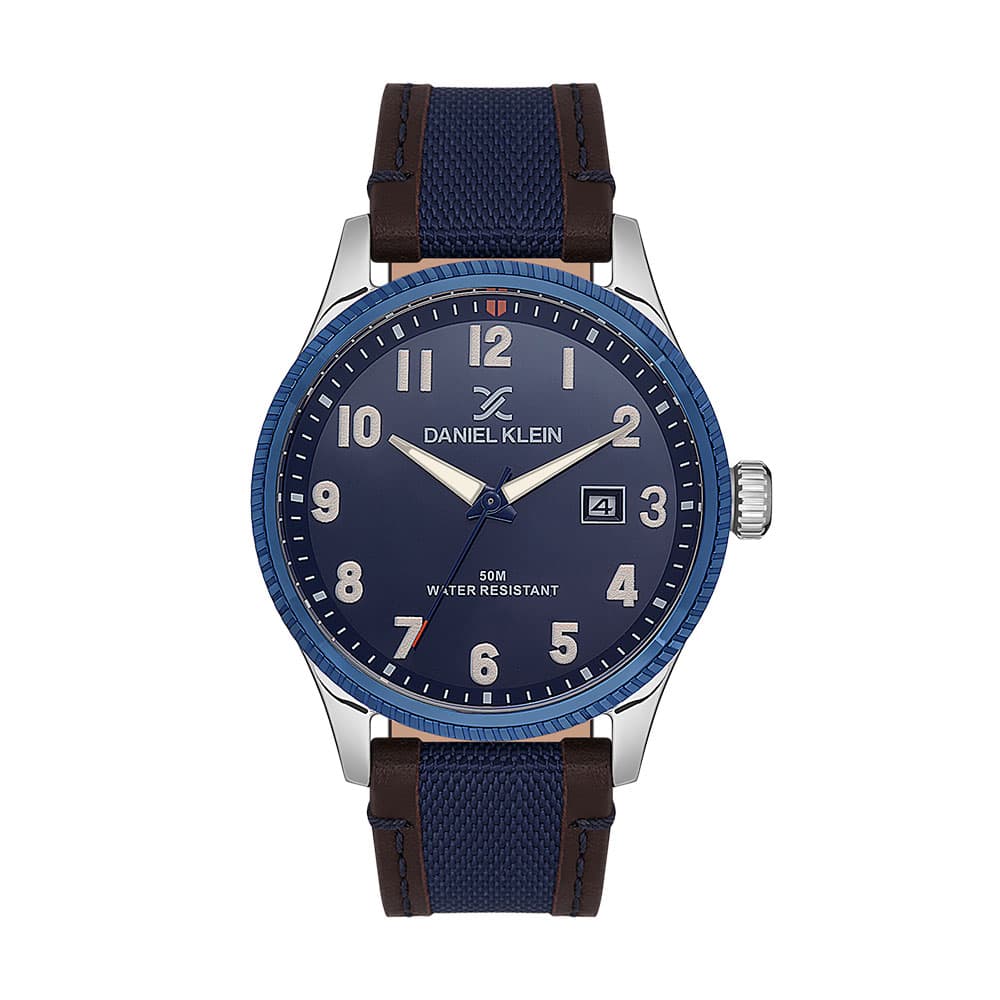 Daniel Klein Premium - Ceas Barbatesc Quartz Bleumarin DK.1.13557.2