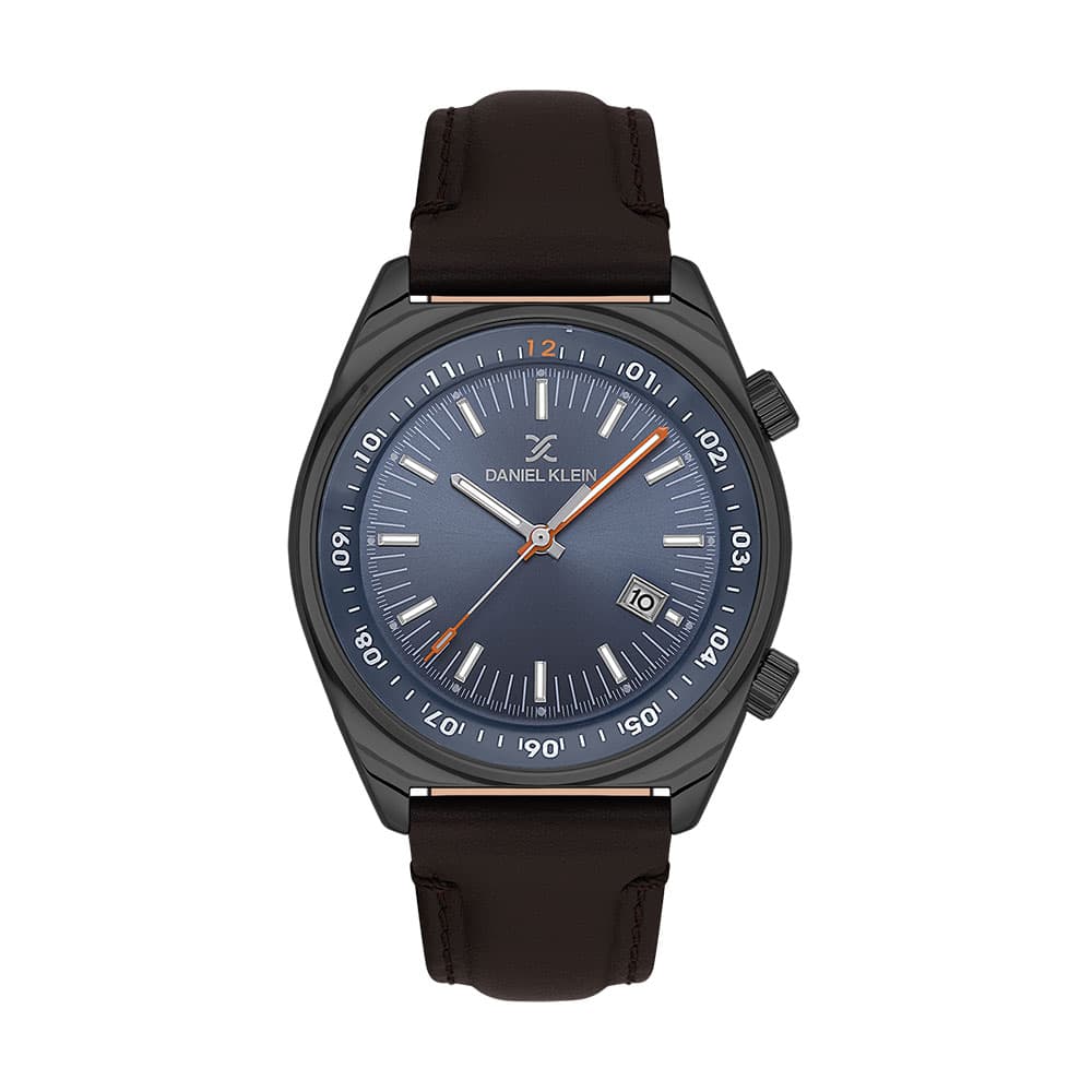 Daniel Klein Premium - Ceas Barbatesc Quartz Cafeniu DK.1.13814.4
