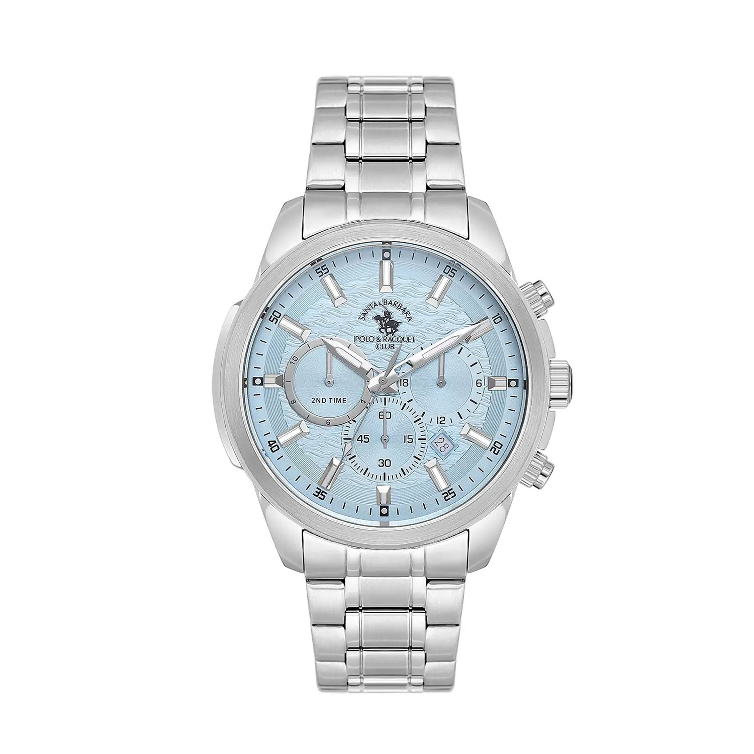 Santa Barbara Polo Legend - Ceas Barbatesc Quartz Argintiu SB.4.10047-5