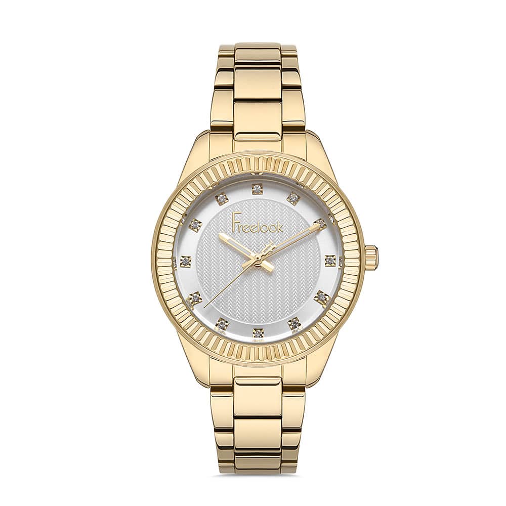 Freelook Belle - Ceas Dama Quartz Auriu FL.1.10251.3