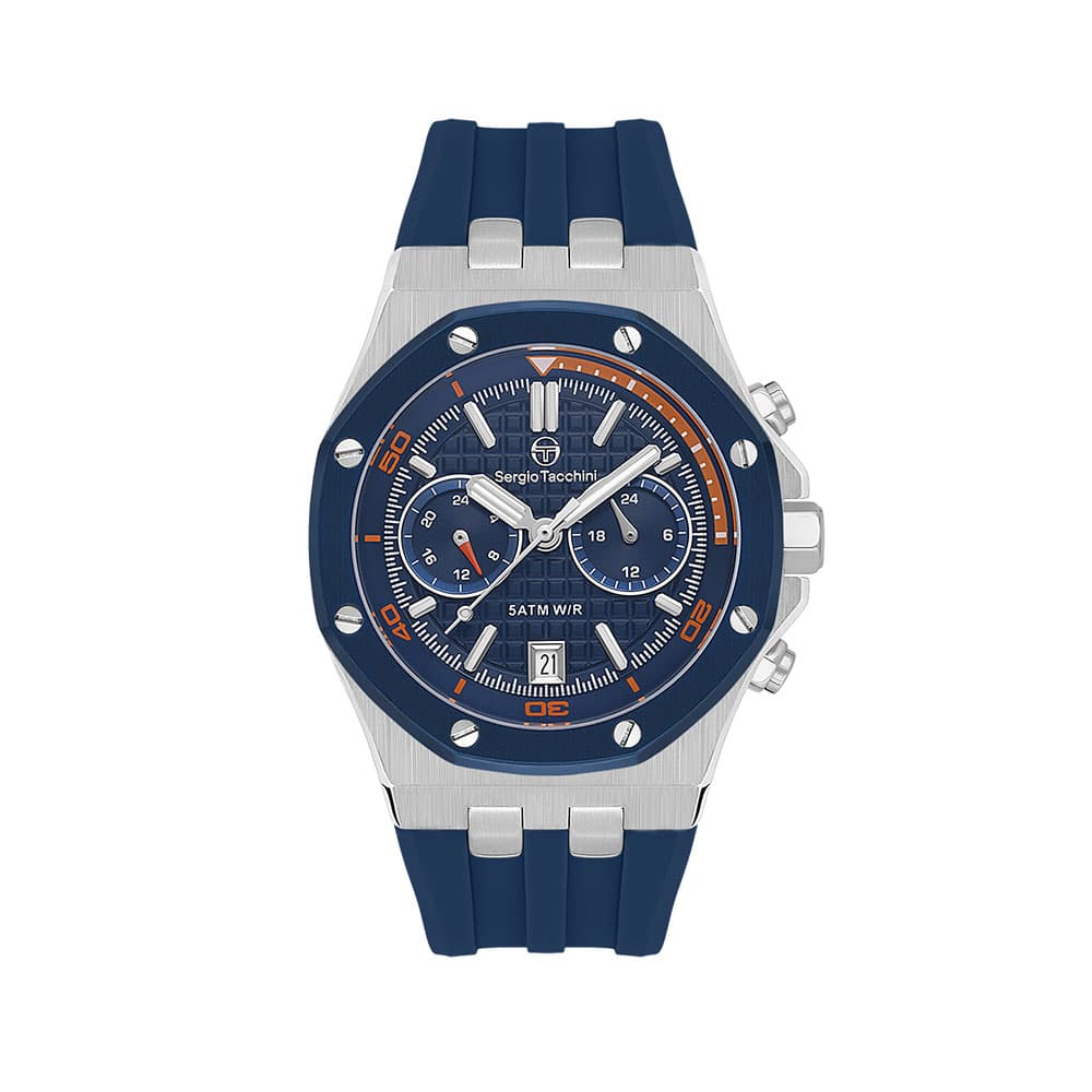 Sergio Tacchini Coastlife - Ceas Barbatesc Quartz Bleumarin ST.1.10447.2