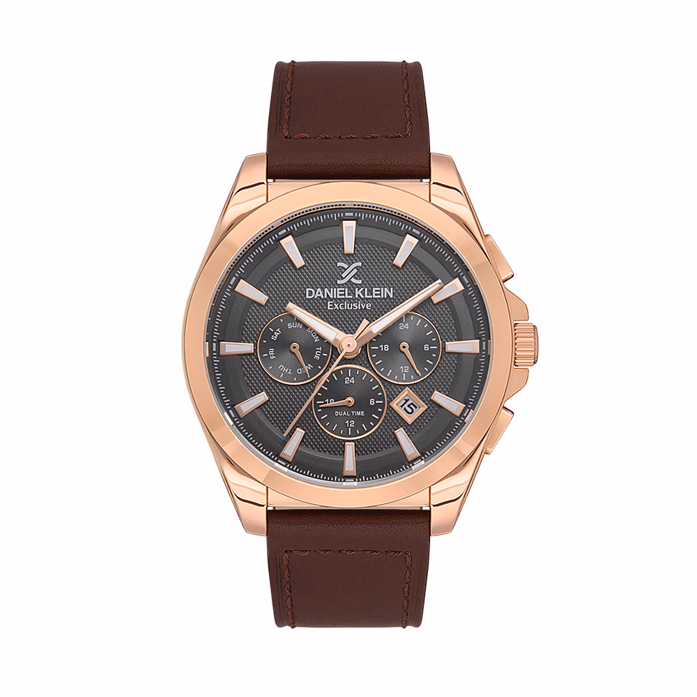 Daniel Klein Exclusive - Ceas Barbatesc Quartz Maro DK.1.13530.4