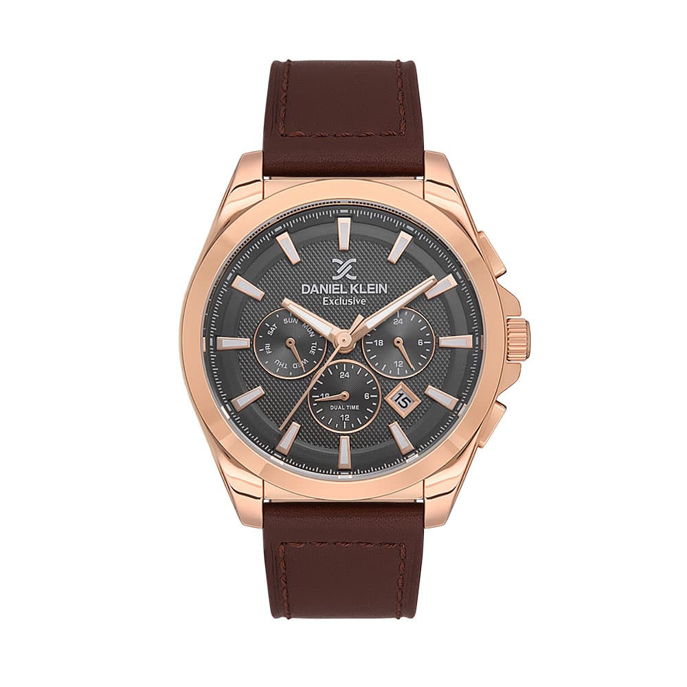 Daniel Klein Exclusive - Ceas Barbatesc Quartz Maro DK.1.13530.4