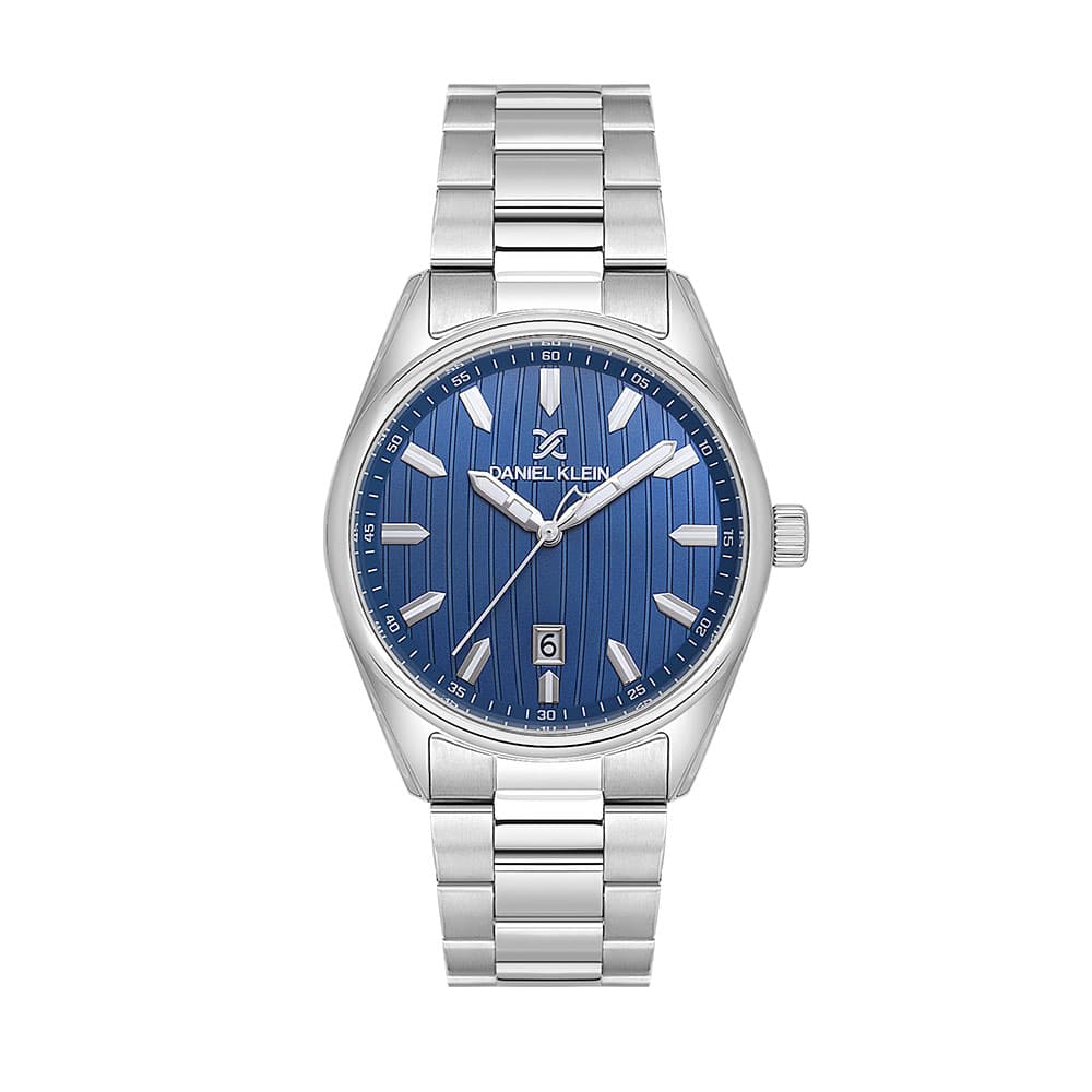 Daniel Klein Premium - Ceas Barbatesc Quartz Argintiu DK.1.13983.2
