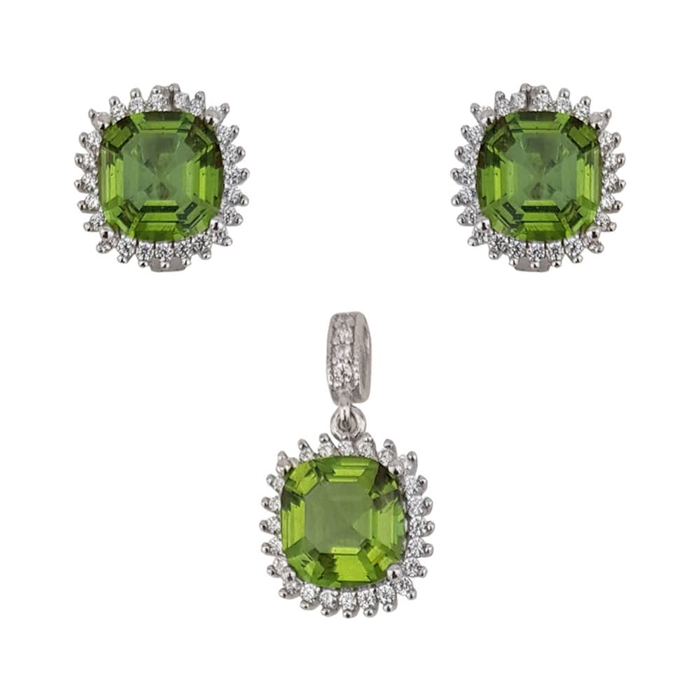 Set argint elegant zultanit Tally