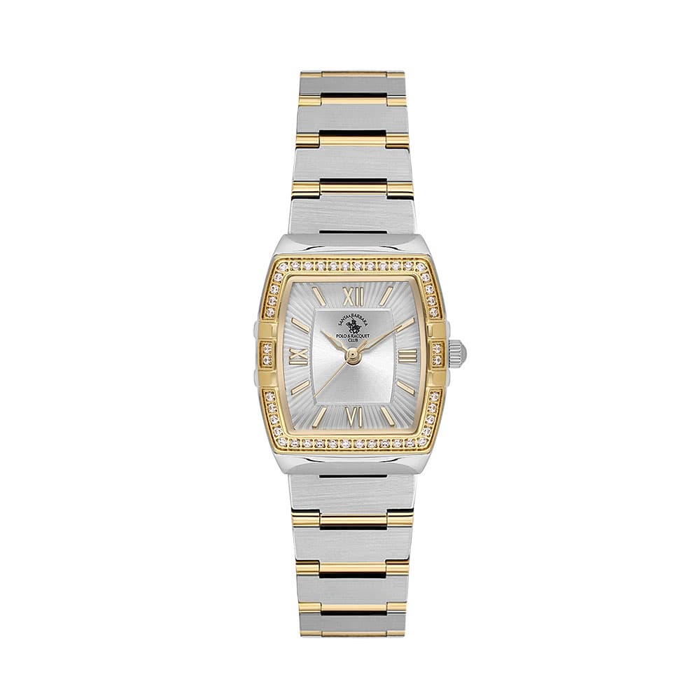 Santa Barbara Polo Luxury - Ceas Dama Quartz Argintiu SB.1.10584.3