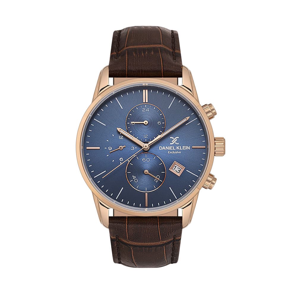 Daniel Klein Exclusive - Ceas Barbatesc Quartz Cafeniu DK.1.13834.3
