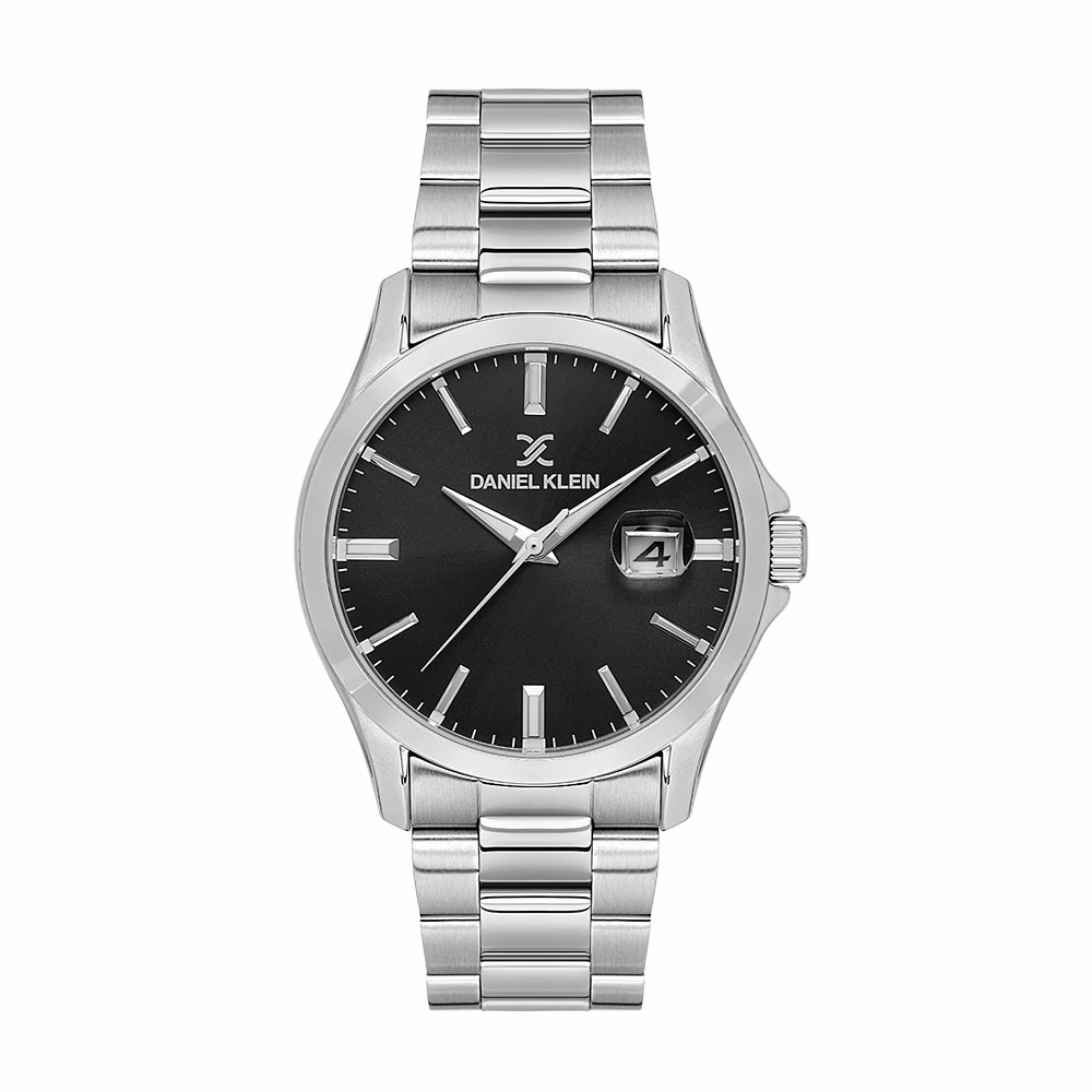 Daniel Klein Premium - Ceas Barbatesc Quartz Argintiu DK.1.14146.2